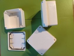 Caja plástica exterior 115x115x60