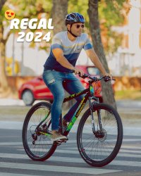 Bicicleta Top mega Regal 2024 rodado 29