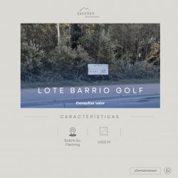 Lote | 0 ambientes | Barrio Golf | Tandil