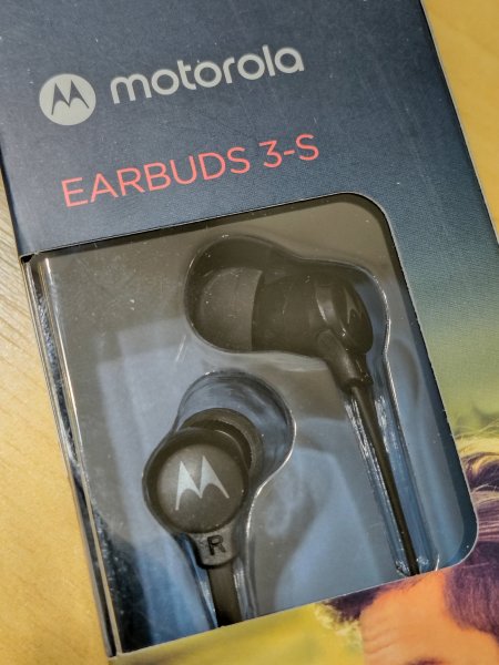 Aud&iacute;fono Motorola Earbuds 3-S Manos Libr
