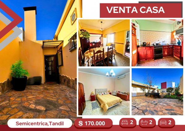 Casa en venta | 3 ambientes | Tandil