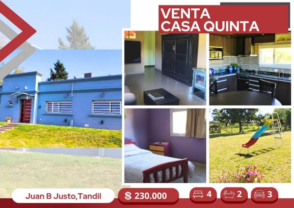 Casa en venta | 5 ambientes | Tandil