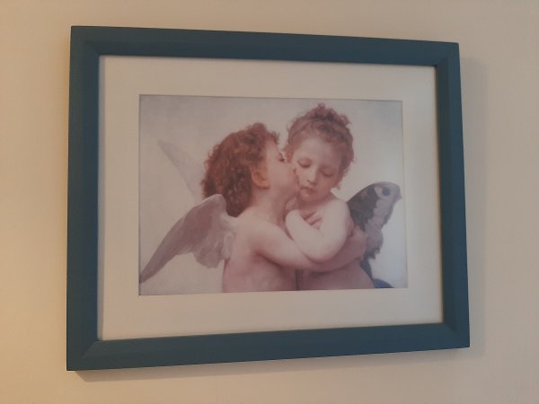 Cuadro Angel y Mariposa