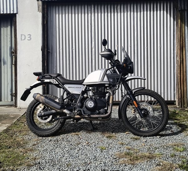 Royal Enfield 411 Himalayan 450 Mirage Silver