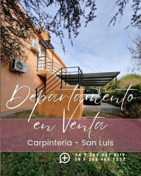 Departamento en venta | 2 ambientes | Carpinteria