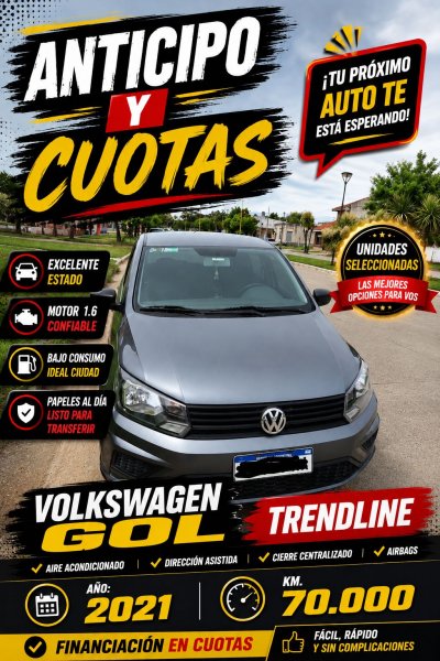 Volkswagen Gol 1.6 5 P Trendline    L/19