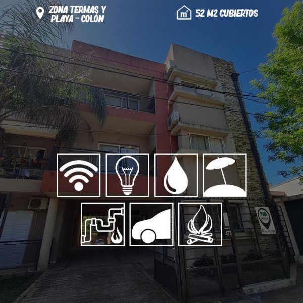 Departamento en venta | 2 ambientes | Colon