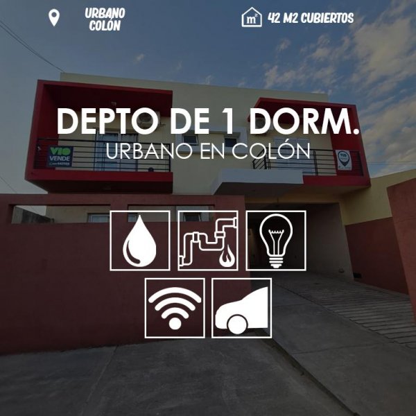 Departamento en venta | 2 ambientes | Colon