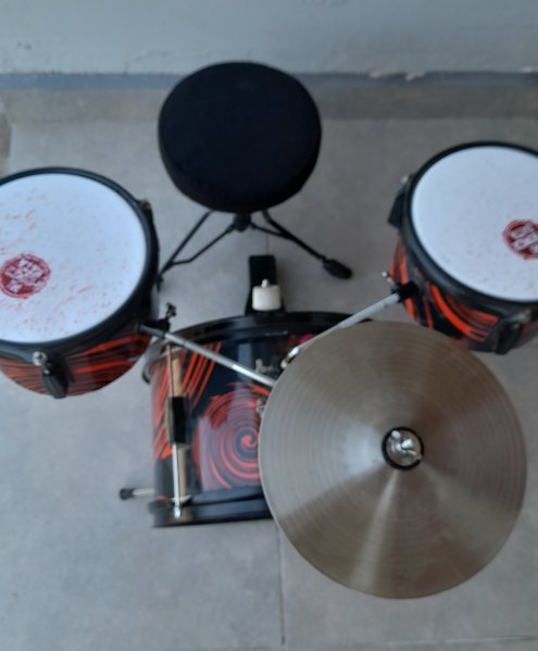 Bateria Mi Primera Bata (no es juguete)