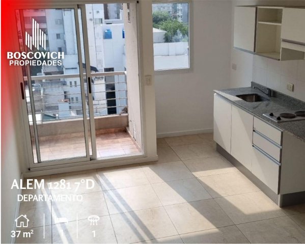 Departamento en venta | 1 ambientes | Centro | Rosario