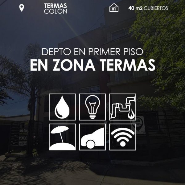 Departamento en venta | 2 ambientes | Colon