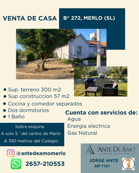Casa en venta | 3 ambientes | Ruta Provincial 5 | Merlo