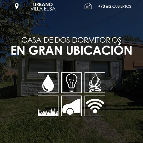 Casa en venta | 4 ambientes | Villa Elisa | Colon