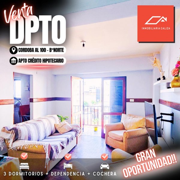 Departamento en venta | 6 ambientes | Barrio Norte | San Miguel