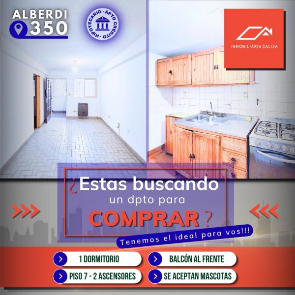 Departamento en venta | 2 ambientes | Barrio Sur | San Miguel
