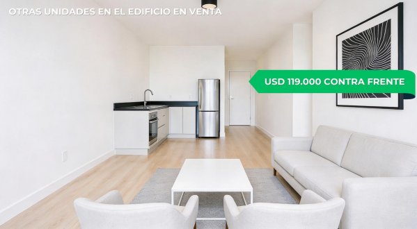 Departamento en venta | 1 ambientes | Cord&oacute;n | Montevideo