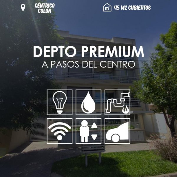 Departamento en venta | 2 ambientes | Colon