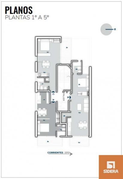 Departamento en venta | 1 ambientes | Rosario