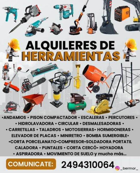 Alquiler de herramientas 