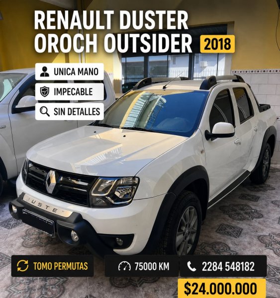 Renault Duster Oroch 2.0 Outsider Plus