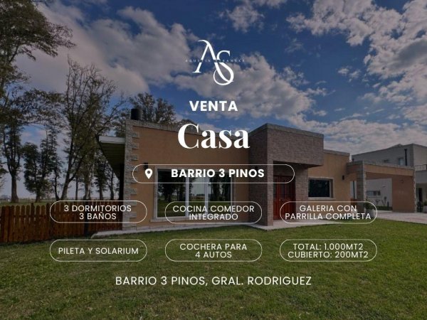 Casa en venta | 4 ambientes | General Rodriguez