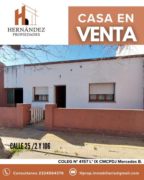 Casa en venta | 5 ambientes | Mercedes