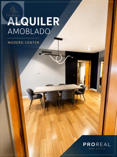 Departamento en alquiler | 2 ambientes | Puerto Madero