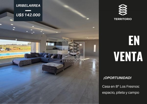 Quinta en venta | 5 ambientes | Uribelarrea | Ca&ntilde;uelas
