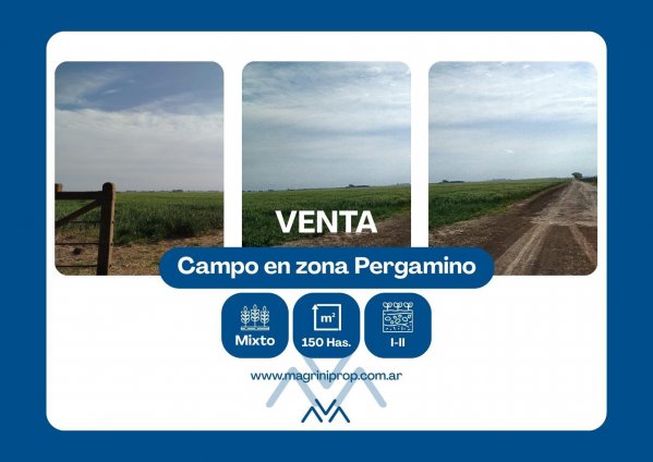 Campo en venta | El Socorro | Pergamino