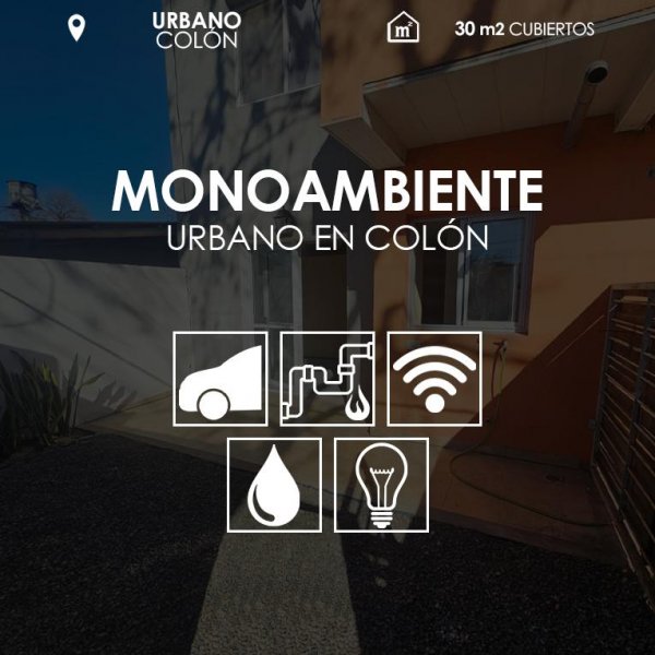 Departamento en venta | 1 ambientes | Colon