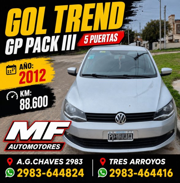 Volkswagen Gol Trend Gp Pack Iii 5 Puertas | Gonzalez Chaves