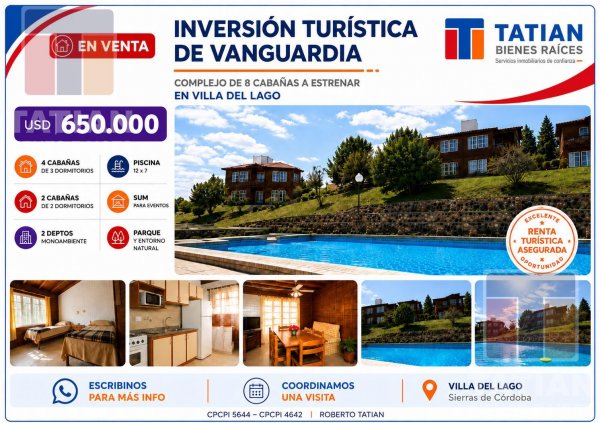 Casa en venta | Villa del Lago | Villa Carlos Paz