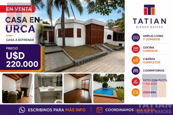 Casa en venta | 5 ambientes | Urca | Cordoba