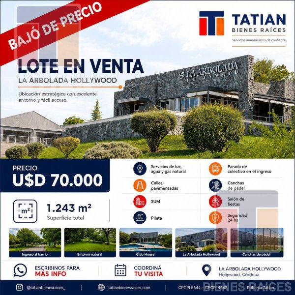 Lote | La Arbolada | Malagueno