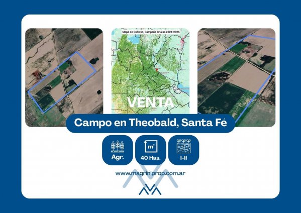 Campo en venta | Theobald