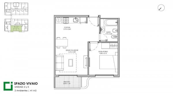 Departamento en venta | 2 ambientes | Ituzaing&oacute; Sur | Ituzaingo