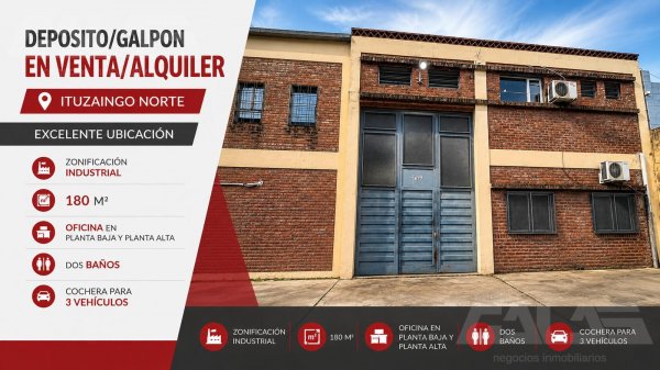 Galp&oacute;n en alquiler | 5 ambientes | Ituzaing&oacute; Norte | Ituzaingo