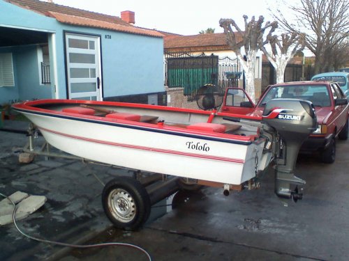 Bote Pescador 3.80 suzuki 15 HP en Olavarría - Región 20